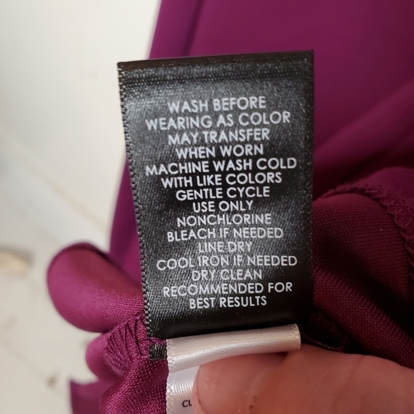 Torrid Sheath Dress, Short Sleeve Bodycon Midi Dress Boatneck Size 2x Purple - Picture 9 of 9